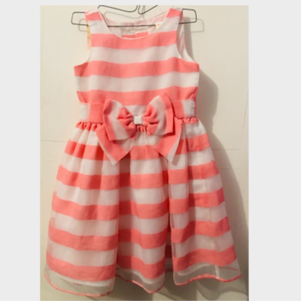 Gymborie Striped Bow Dress